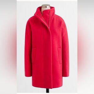 J.Crew Factory City Coat – Bright Coral – Size 4